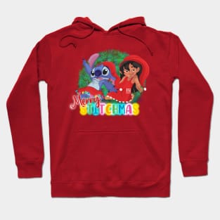 Merry STITCHMAS Stitch & Lilo Hoodie